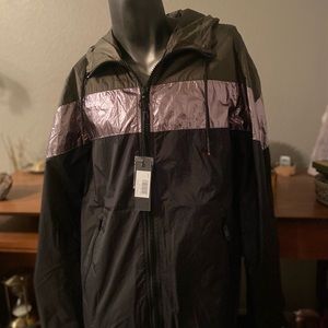 Diesel Color-block Wind Breaker